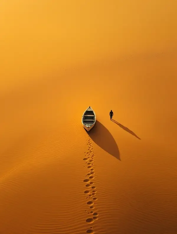 荒漠孤舟 海报